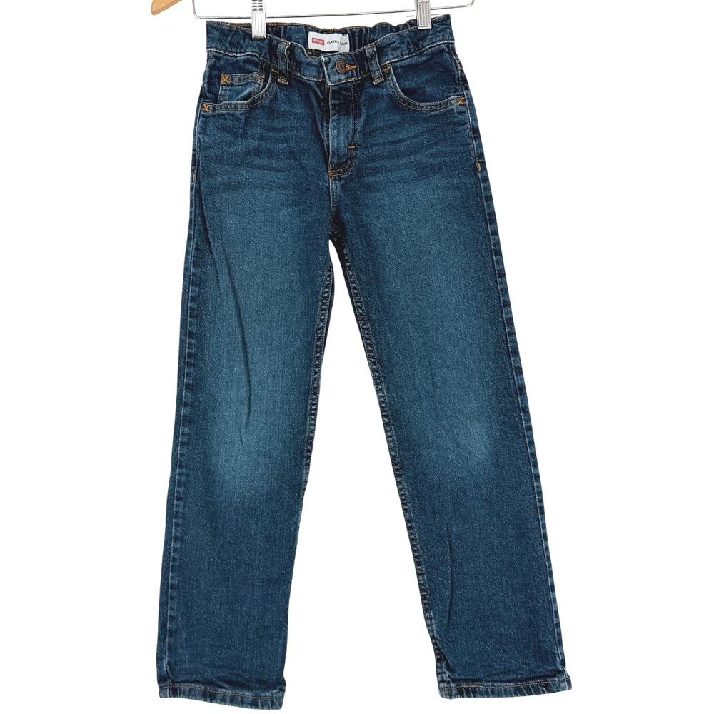 Wrangler Kids Classic Straight‎ Leg Jeans Blue Denim Size 10 Regular 105WNBWDT